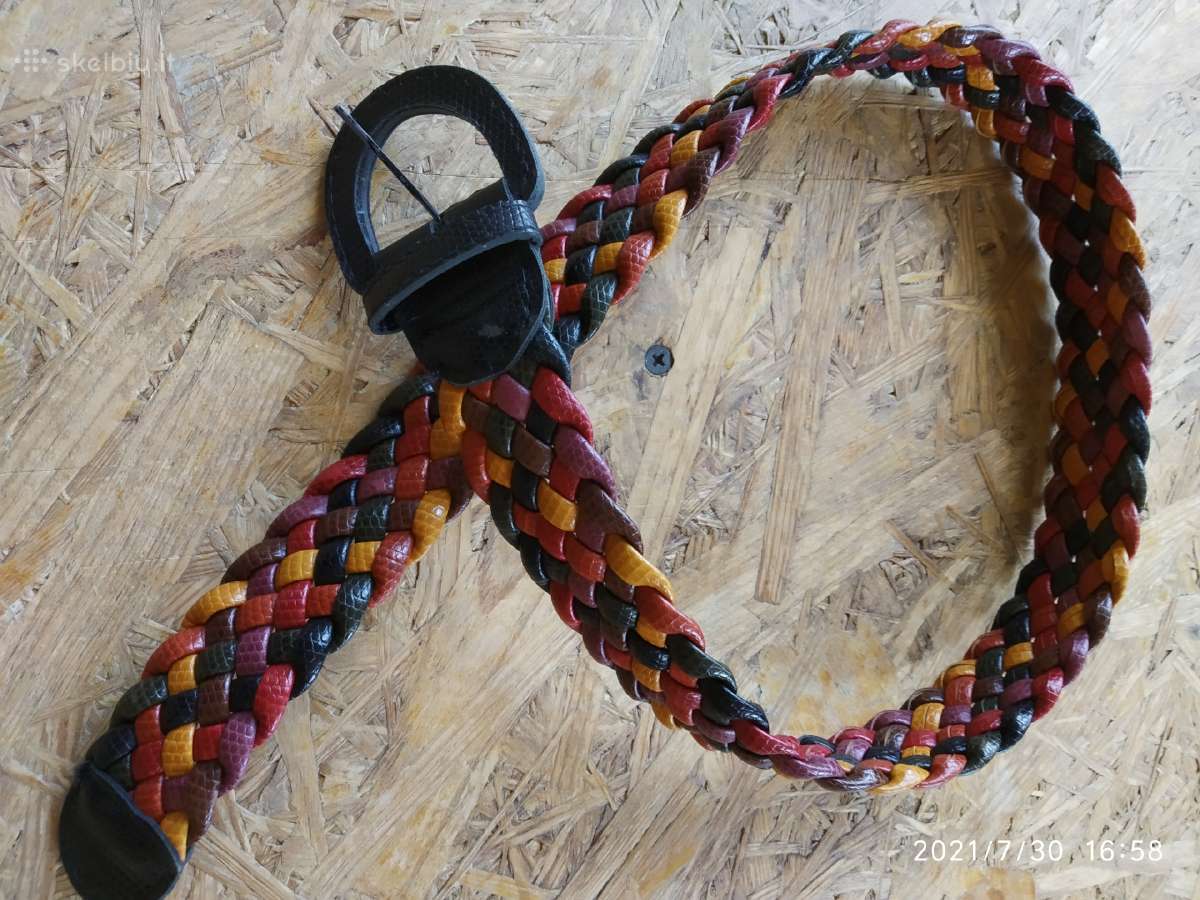 Vintažinis diržas 80 cm