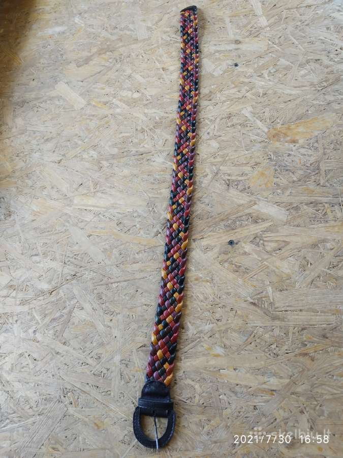 Vintažinis diržas 80 cm - nuotraukos Nr. 3