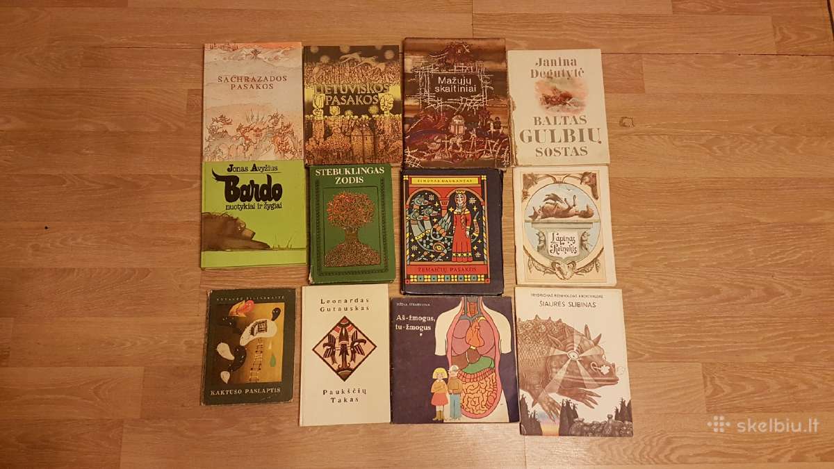 Įvairios pasakų knygos