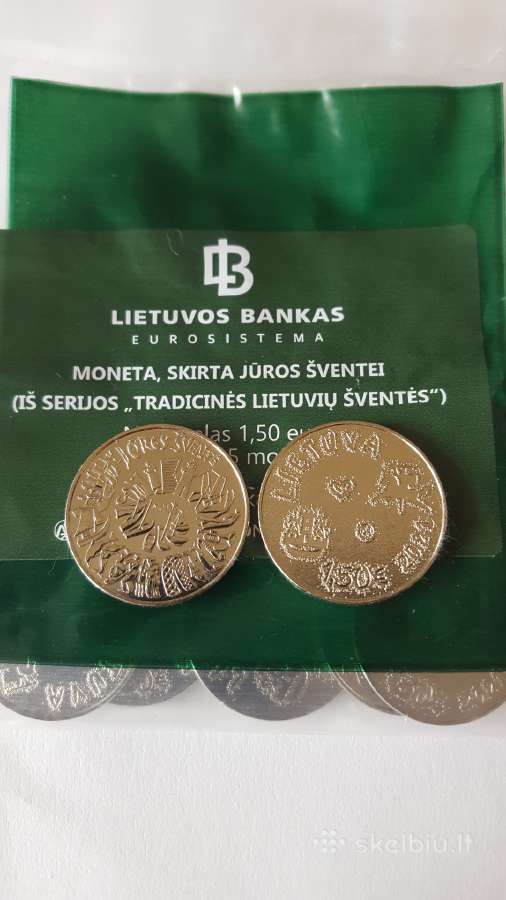 Lietuva 2021 1,5€ Jūros šventė
