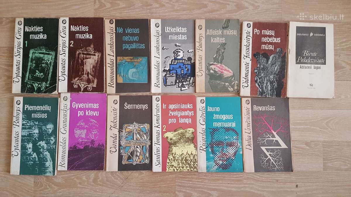 Įvairios grožinės literatūros knygos - nuotraukos Nr. 2