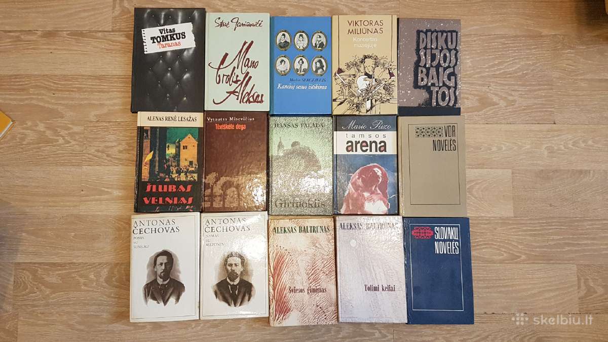 Įvairios grožinės literatūros knygos - nuotraukos Nr. 14