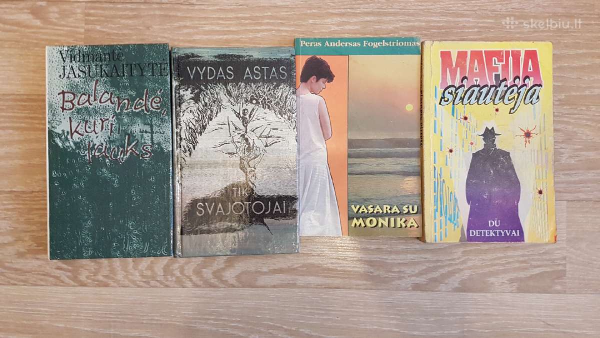 Įvairios grožinės literatūros knygos - nuotraukos Nr. 18