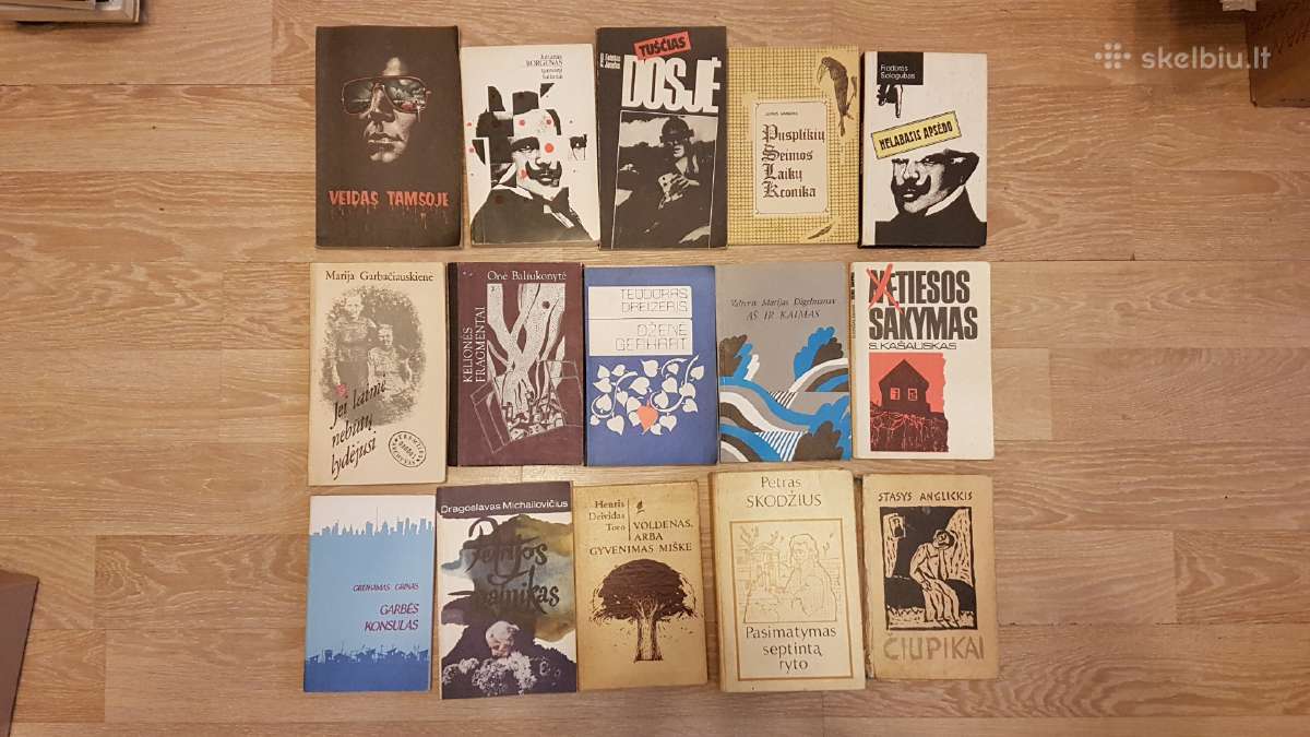 Įvairios grožinės literatūros knygos - nuotraukos Nr. 21
