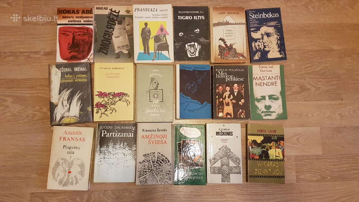 Įvairios grožinės literatūros knygos - nuotraukos Nr. 22