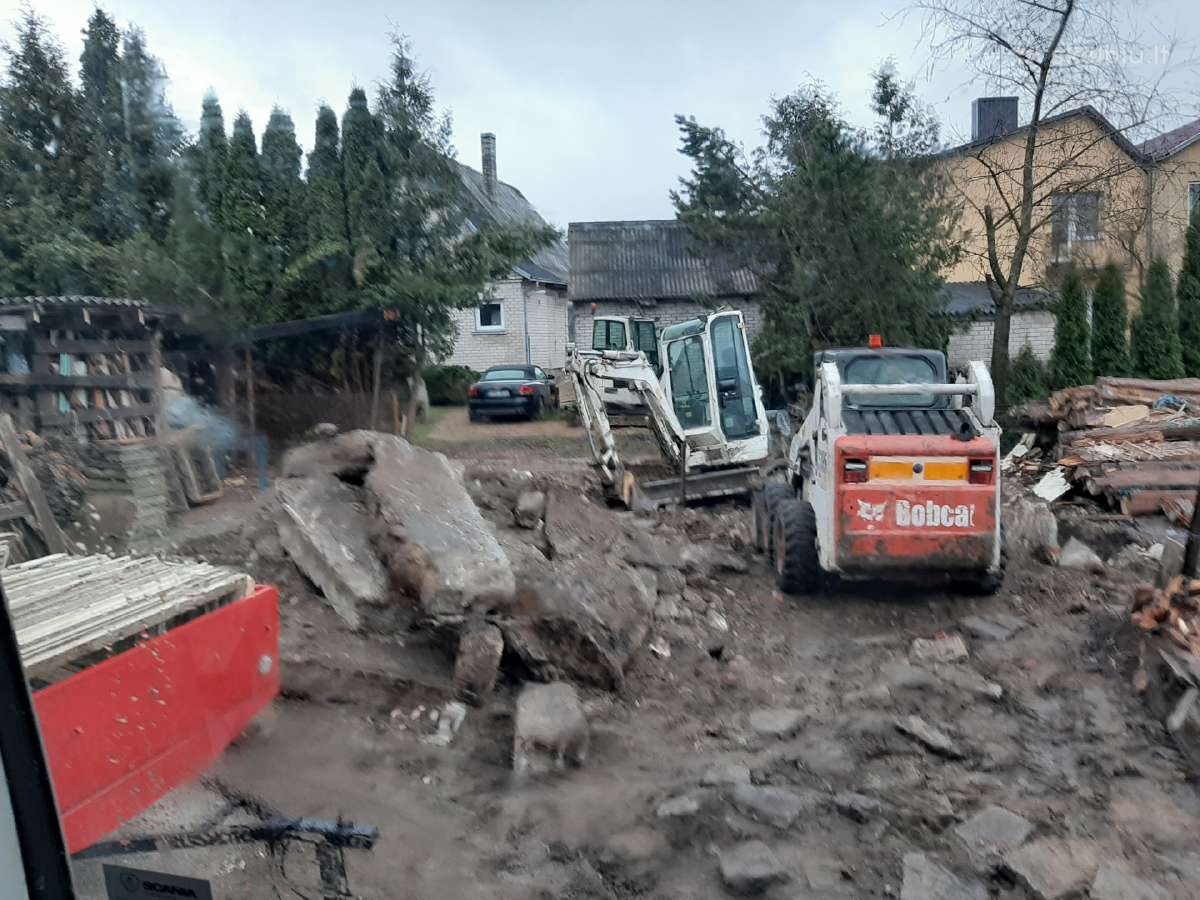 Griovimas su technika,pamatų šiltinim.,drenažas - nuotraukos Nr. 10