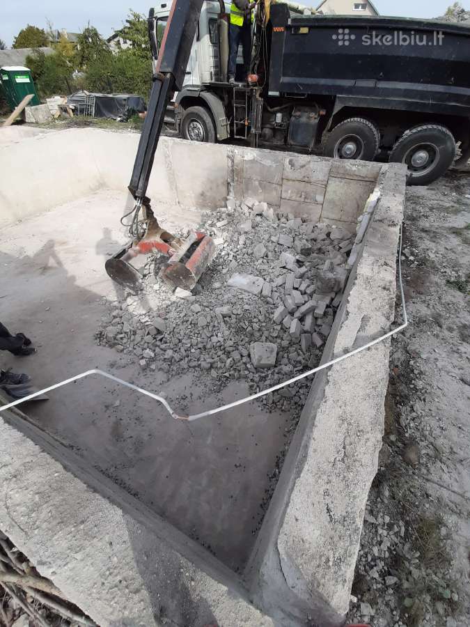 Griovimas su technika,pamatų šiltinim.,drenažas - nuotraukos Nr. 7