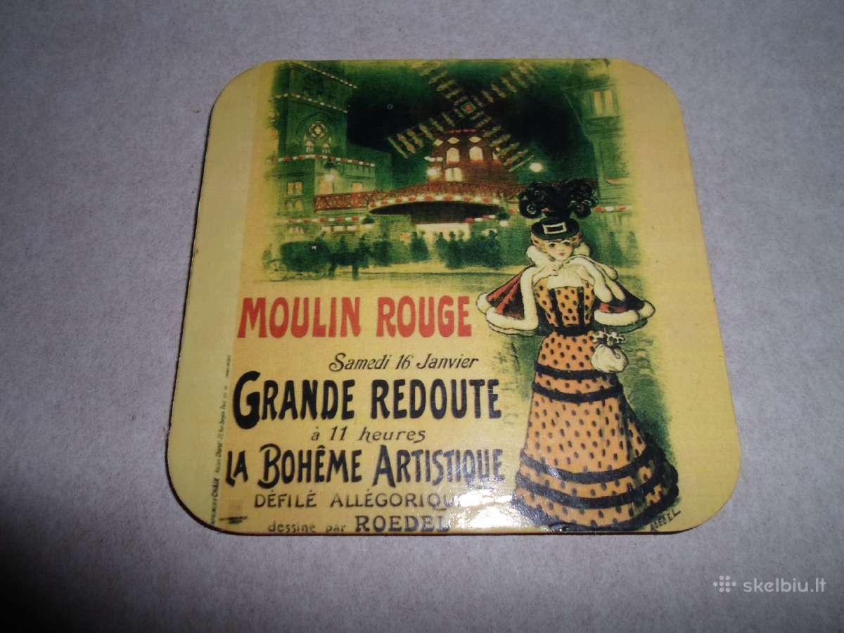 Padėkliukas "Moulin Rouge" - nuotraukos Nr. 2