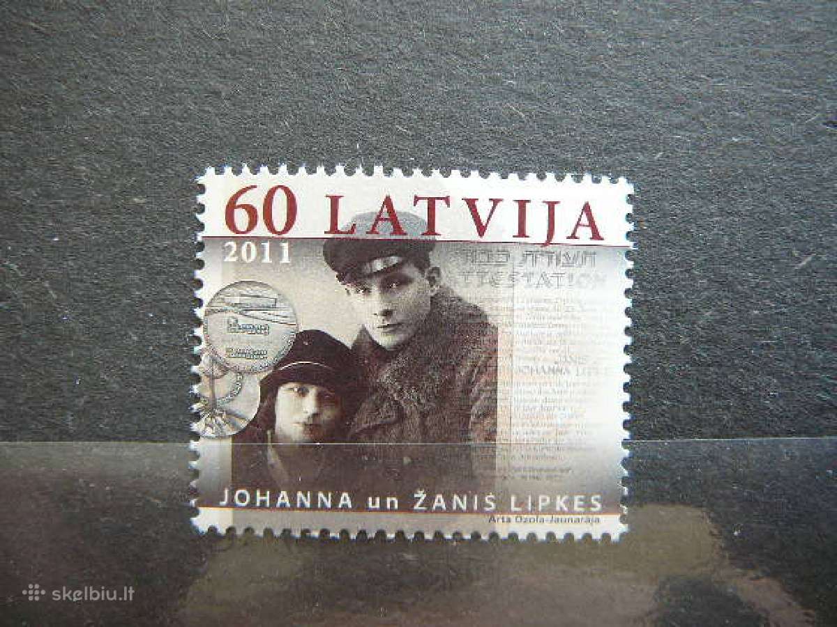 Latvija 2011 J. Z. Lipkes Holokaustas Mnh llt809