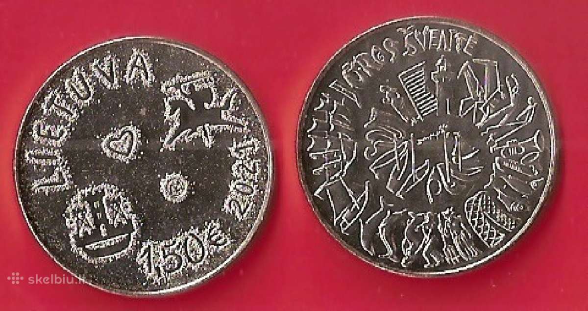 2021m.1,50 Eur moneta, skirta Jūros šventei