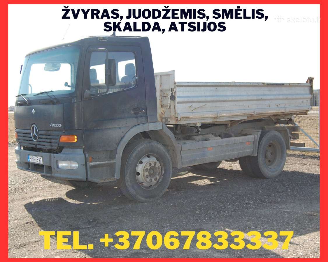 Juodžemis, smėlis, žvyras skalda 0678 33337 - nuotraukos Nr. 9