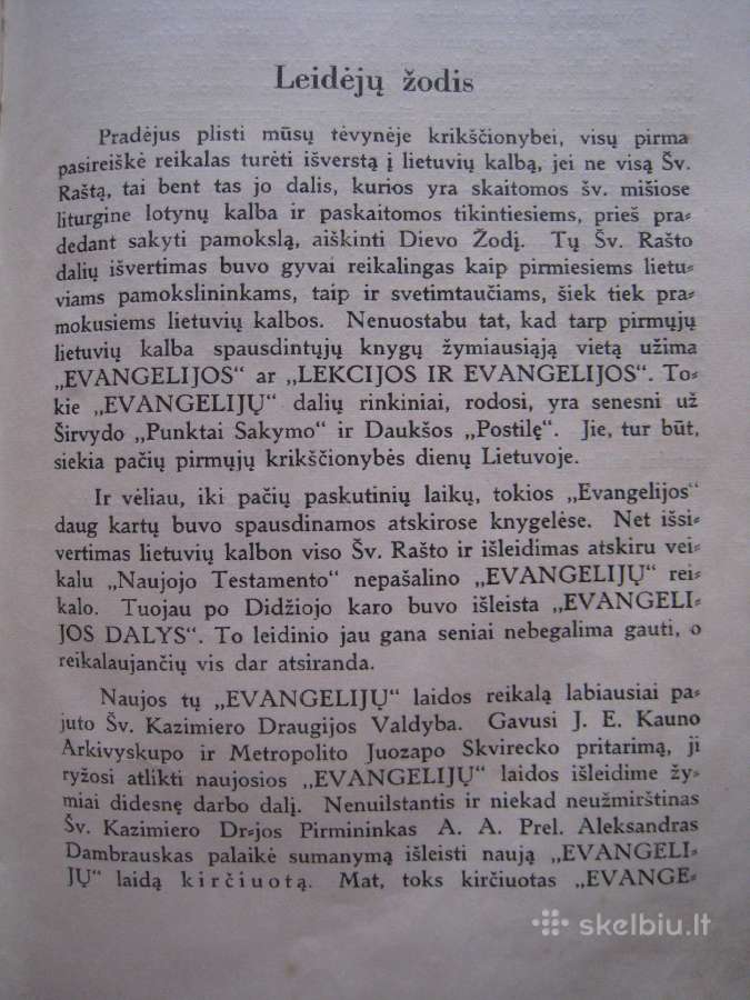 Lekcijos ir evangelijos 1939 m. Kaunas / *Kd* - nuotraukos Nr. 8