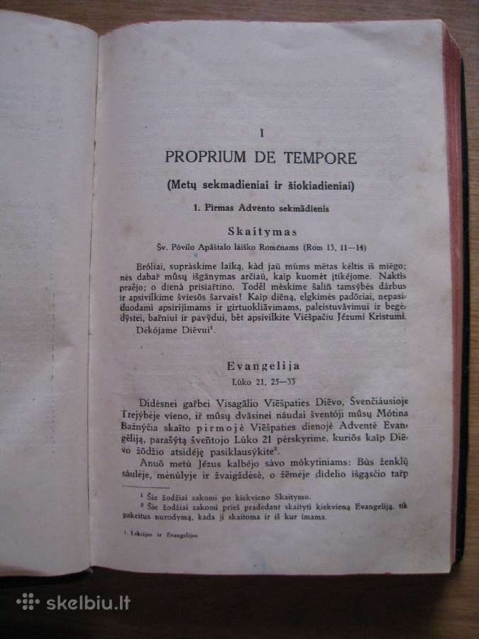 Lekcijos ir evangelijos 1939 m. Kaunas / *Kd* - nuotraukos Nr. 17