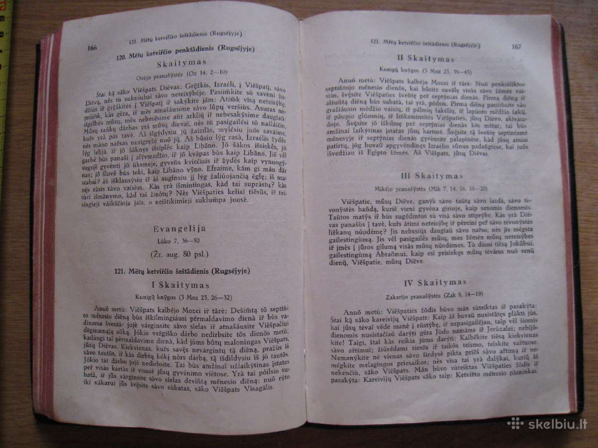 Lekcijos ir evangelijos 1939 m. Kaunas / *Kd* - nuotraukos Nr. 20