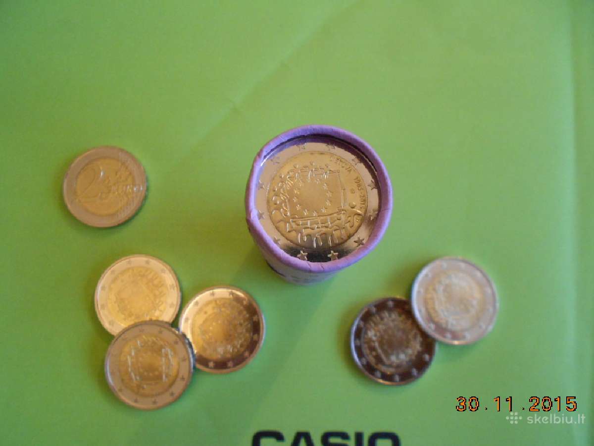 2 euro - Lb progine: Vilnius, Aciu, Baltu - nuotraukos Nr. 4