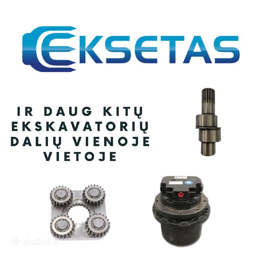Mini Ekskavatorių Dalys JCB Cat Komatsu Kubota. - nuotraukos Nr. 3
