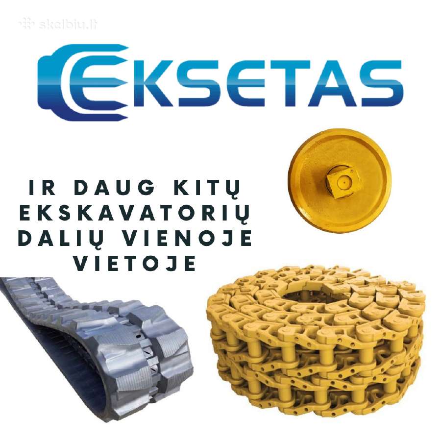 Ekskavatorių, buldozerių dalys greitas pristatymas