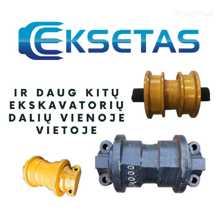Ekskavatorių Buldozerių ritinėliai