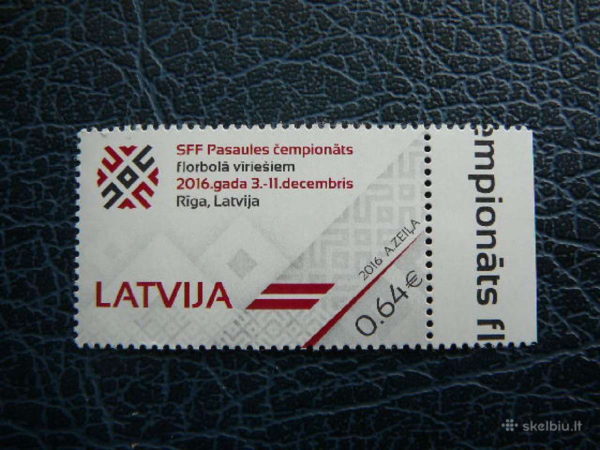 Latvija 2016 Riedulys Sportas Mnh llt979