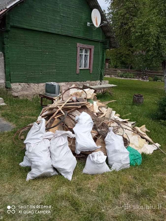 Pervežimas, perkraustymas.senu baldu išvežimas - nuotraukos Nr. 11