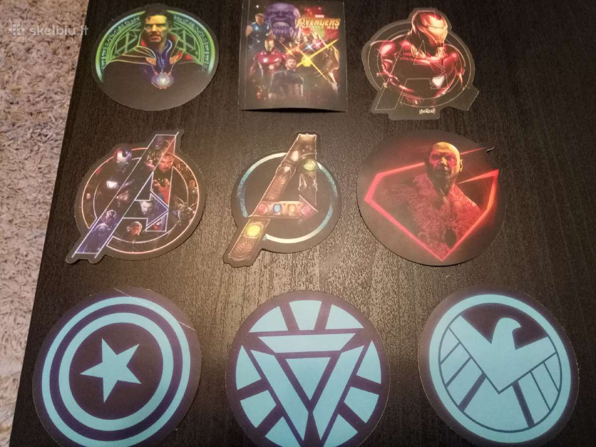 Lipdukai Marvel 50 vnt.