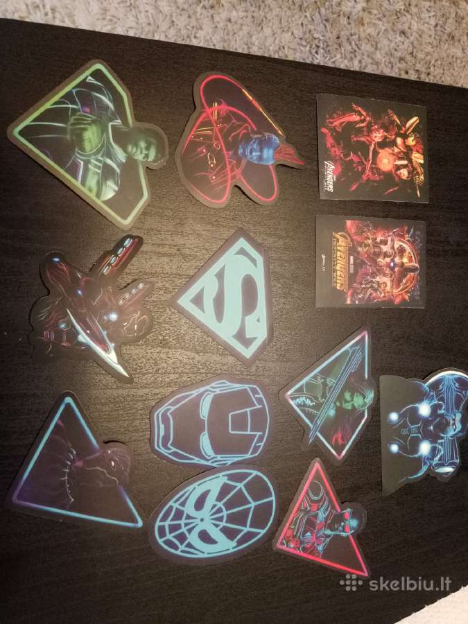 Lipdukai Marvel 50 vnt. - nuotraukos Nr. 3