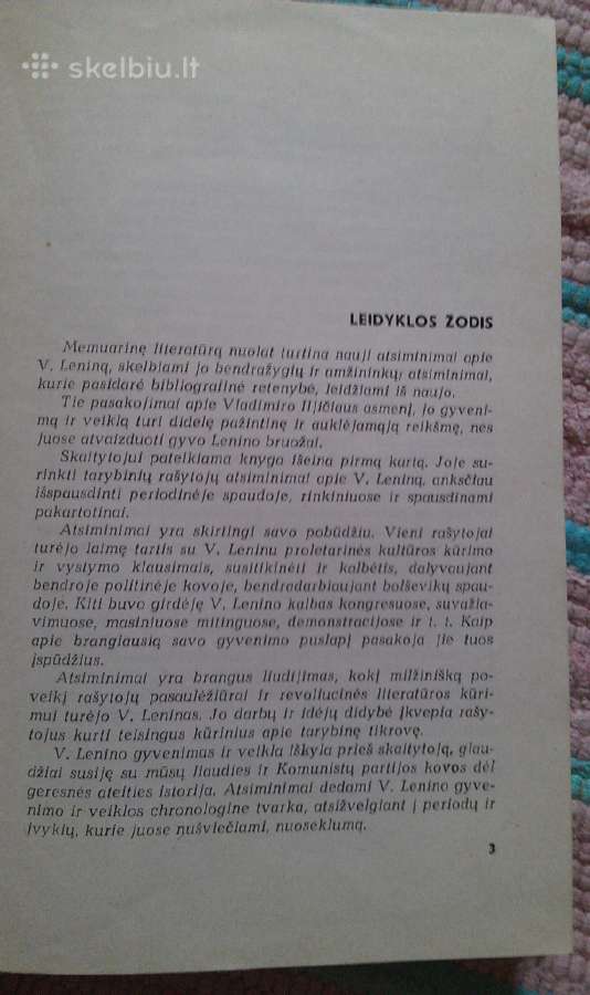 Gyvasis Leninas 1967 m. rasytoju atsiminimai apie - nuotraukos Nr. 3