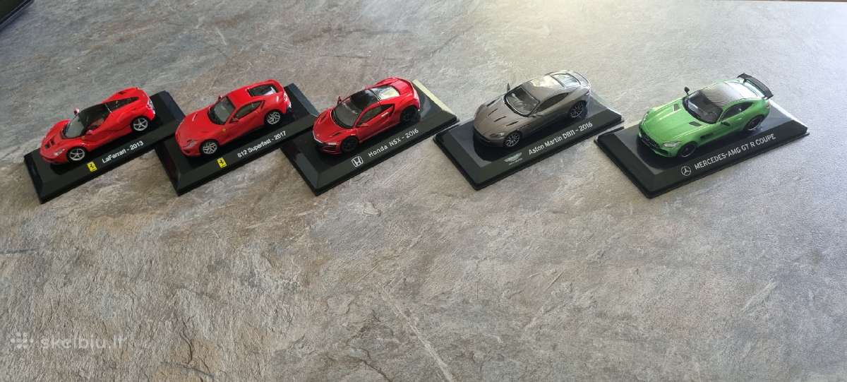 Ferrari, Mercedes, Aston Martin, Honda modeliai - nuotraukos Nr. 2