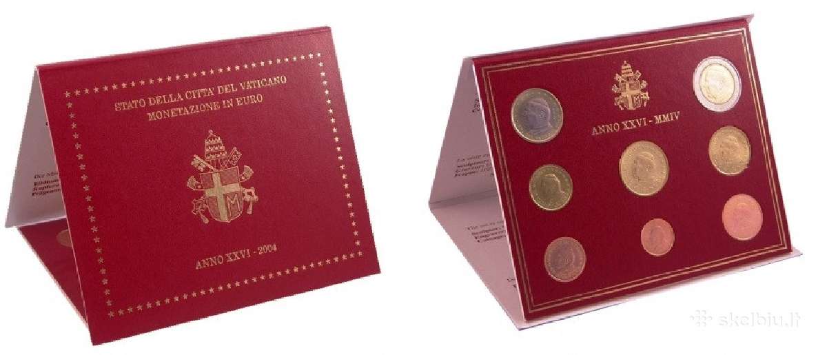 Vatikano euro monetų rinkiniai - nuotraukos Nr. 6