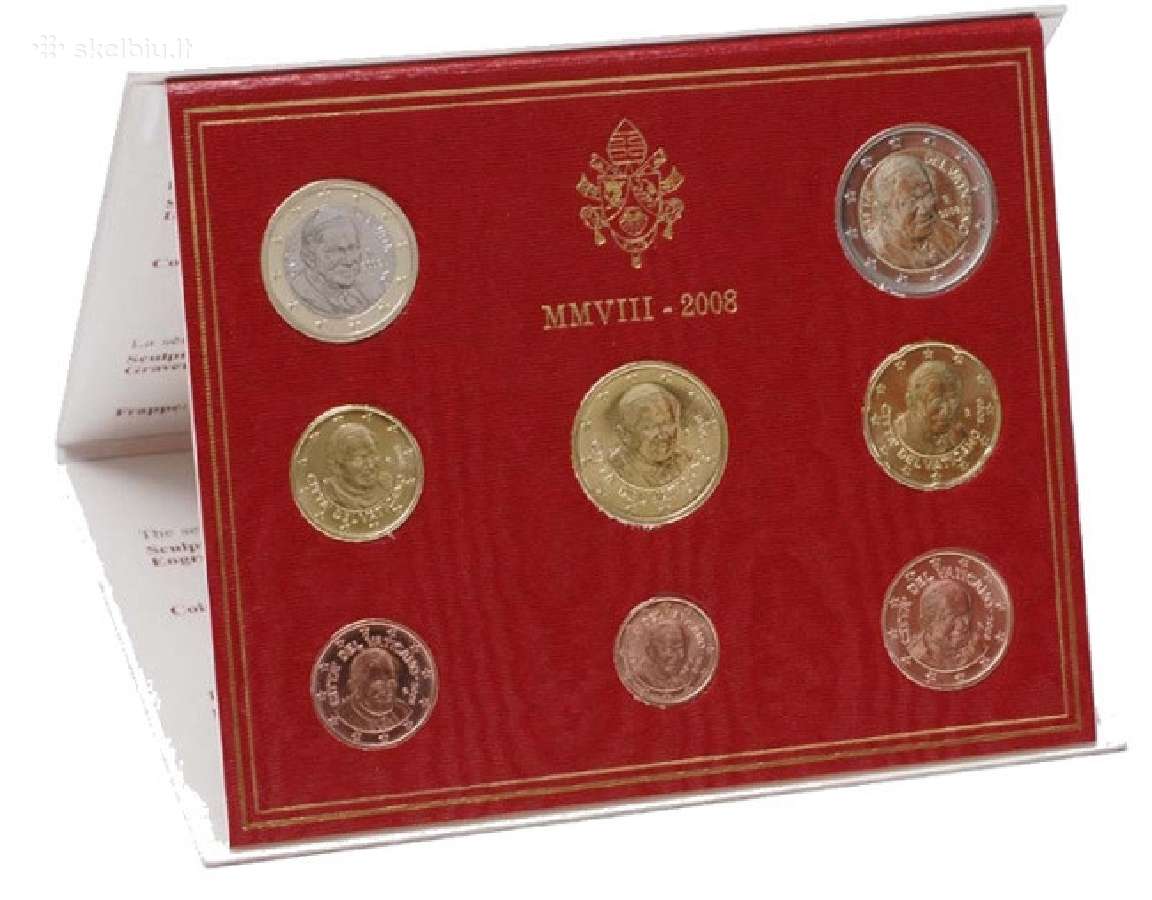 Vatikano euro monetų rinkiniai - nuotraukos Nr. 9