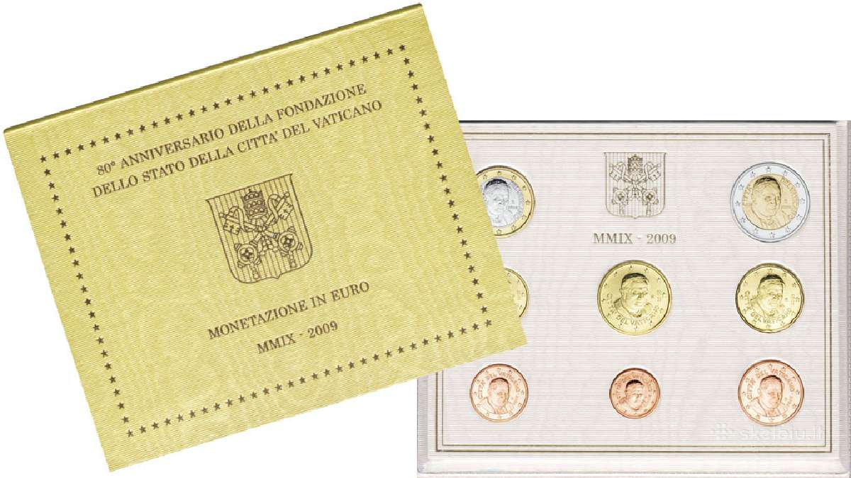 Vatikano euro monetų rinkiniai - nuotraukos Nr. 10