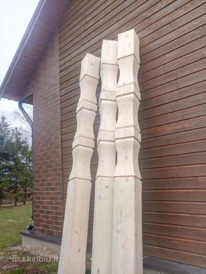 Apdailines Medines Kolonos. Dekoratyviniai apvadai - nuotraukos Nr. 3