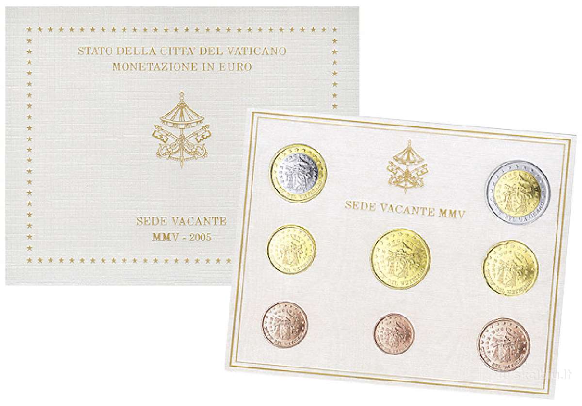 Vatikano euro monetu rinkiniai - nuotraukos Nr. 7