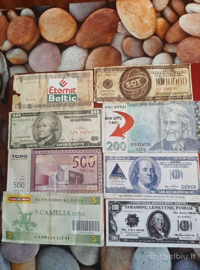 Banknotai - nuotraukos Nr. 10