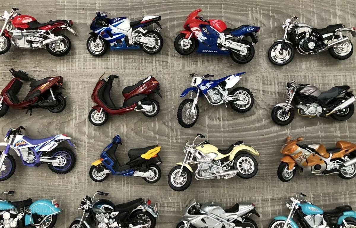 Motociklų modeliai modeliukai 1:18 harley davidson - nuotraukos Nr. 3