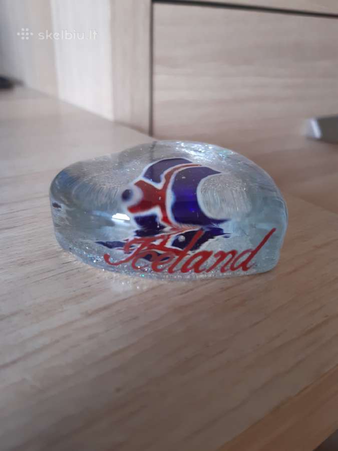Stiklinis suvenyras Iceland - nuotraukos Nr. 2