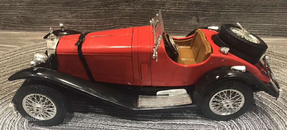 Mercedes Benz Ssk 1928 1:18 Diecast Modelis - nuotraukos Nr. 2