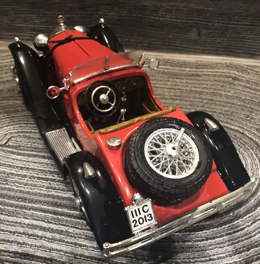 Mercedes Benz Ssk 1928 1:18 Diecast Modelis - nuotraukos Nr. 3