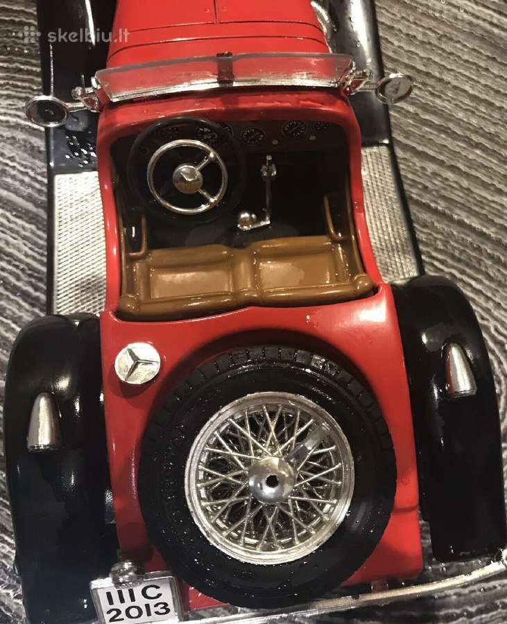 Mercedes Benz Ssk 1928 1:18 Diecast Modelis - nuotraukos Nr. 4
