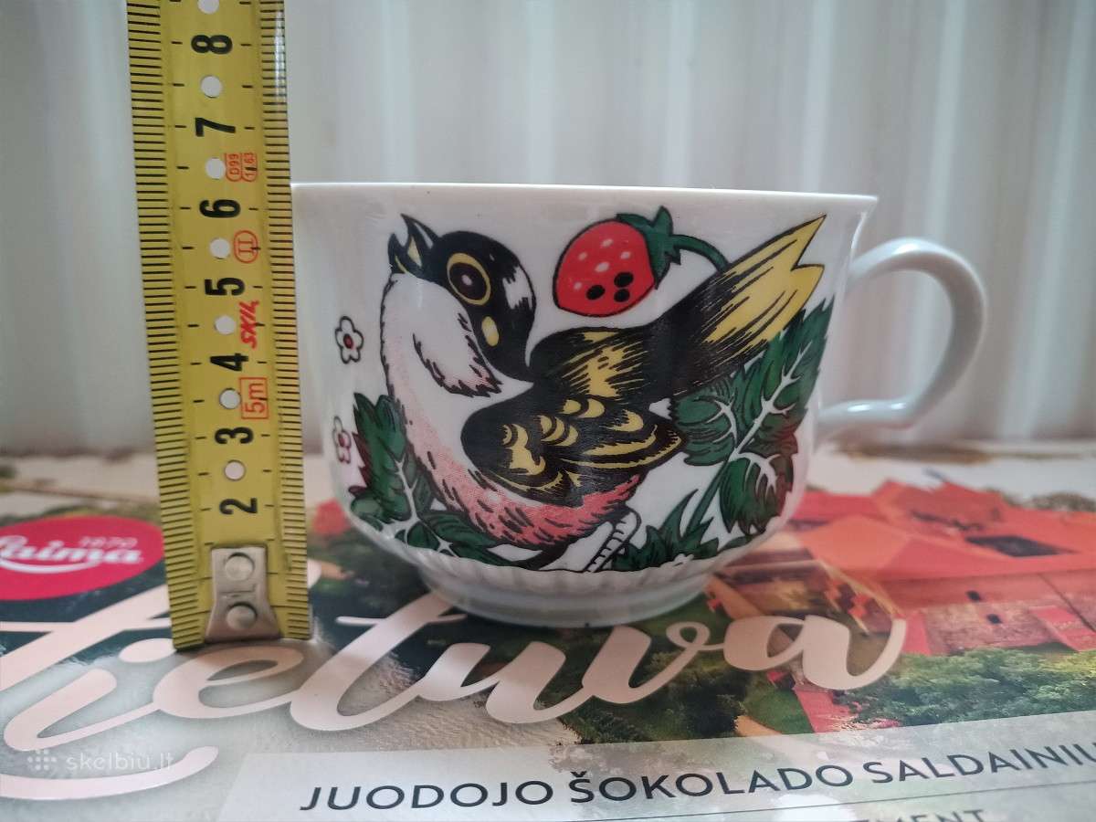 Puodukas su paukščiu - nuotraukos Nr. 4