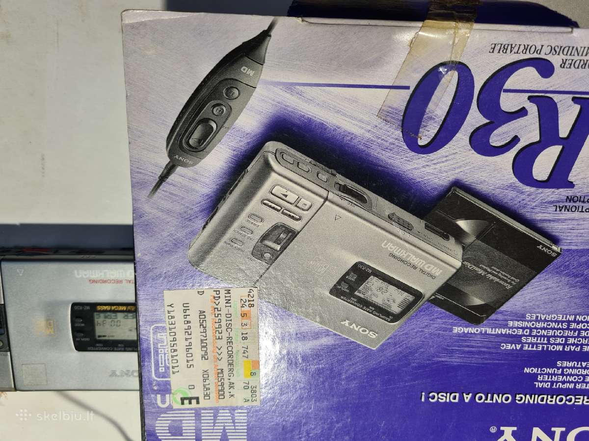 Sony minidisc mz-r30 - nuotraukos Nr. 5