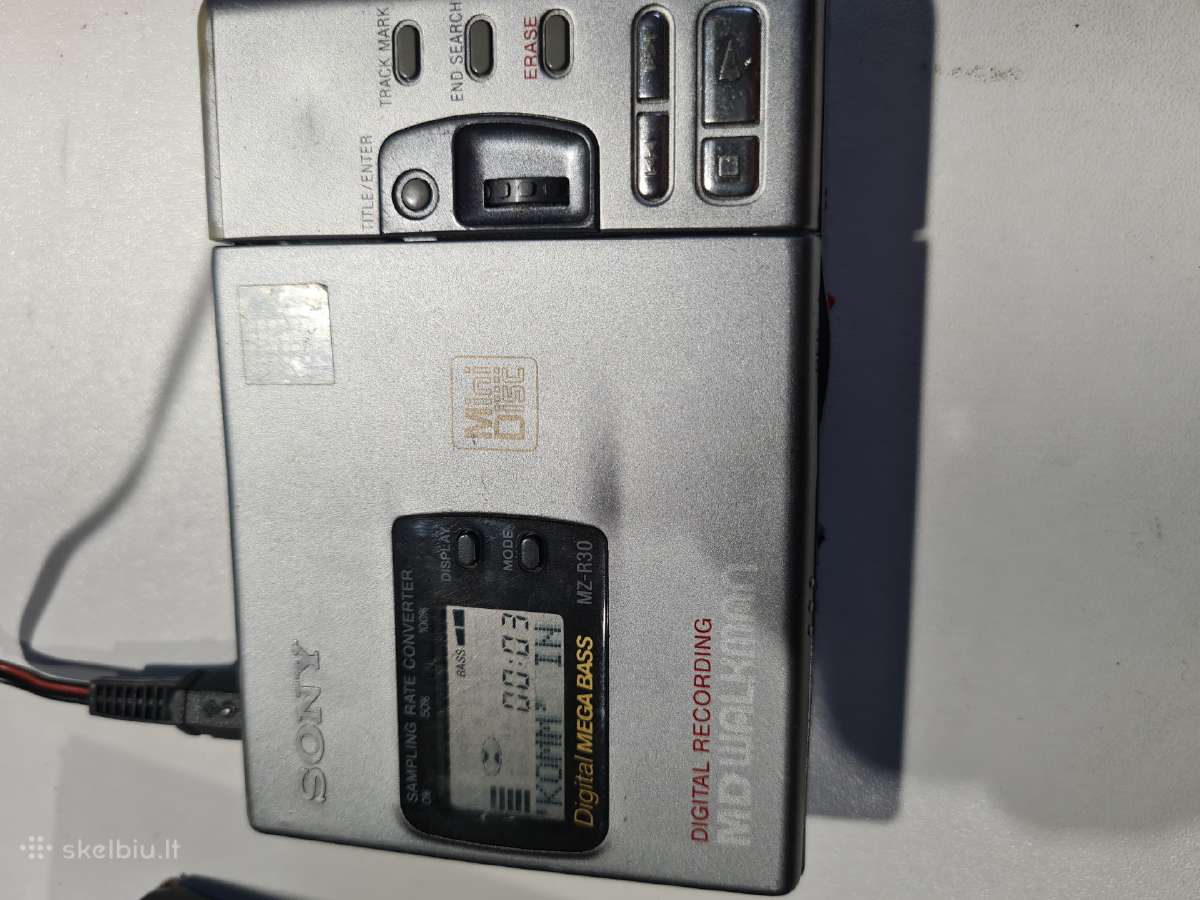 Sony minidisc mz-r30 - nuotraukos Nr. 2