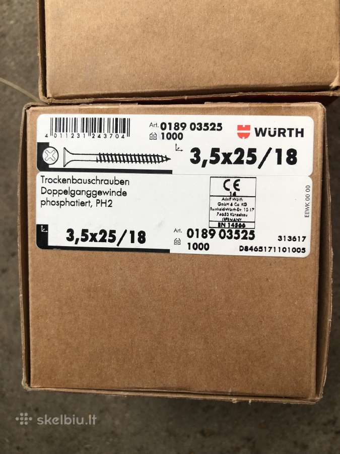 Wurth gipsniai varztai - nuotraukos Nr. 2