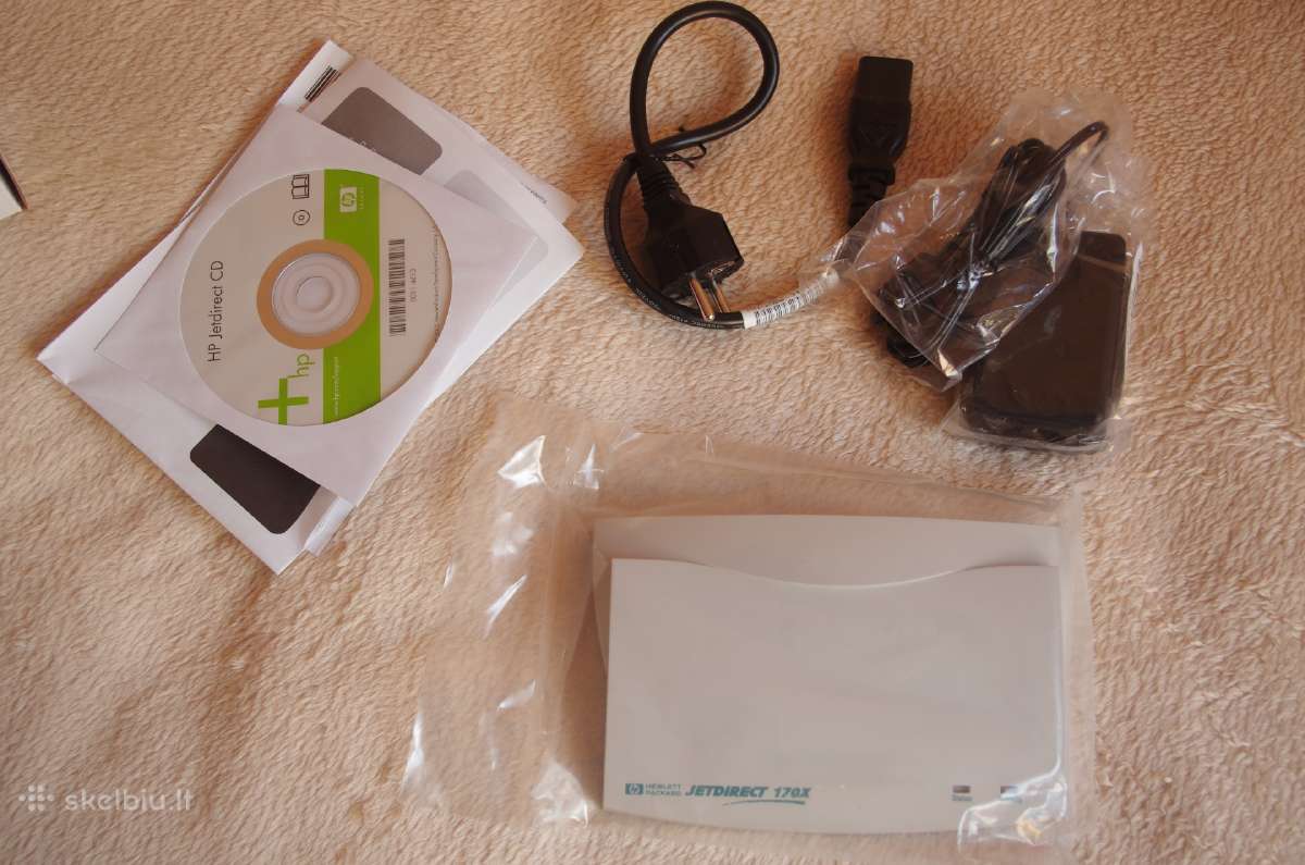 Naujas Hp Jetdirect 170x print serveris! - nuotraukos Nr. 2