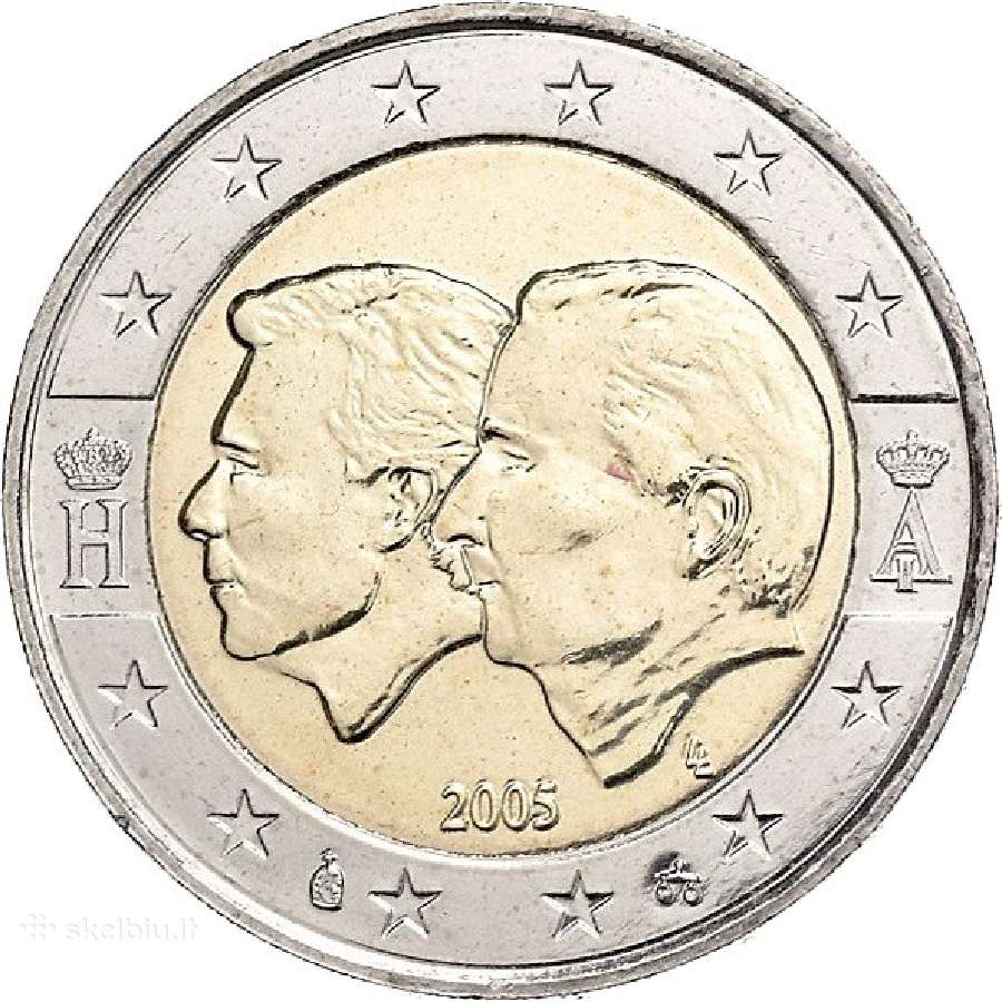 Belgijos proginės euro monetos - nuotraukos Nr. 38
