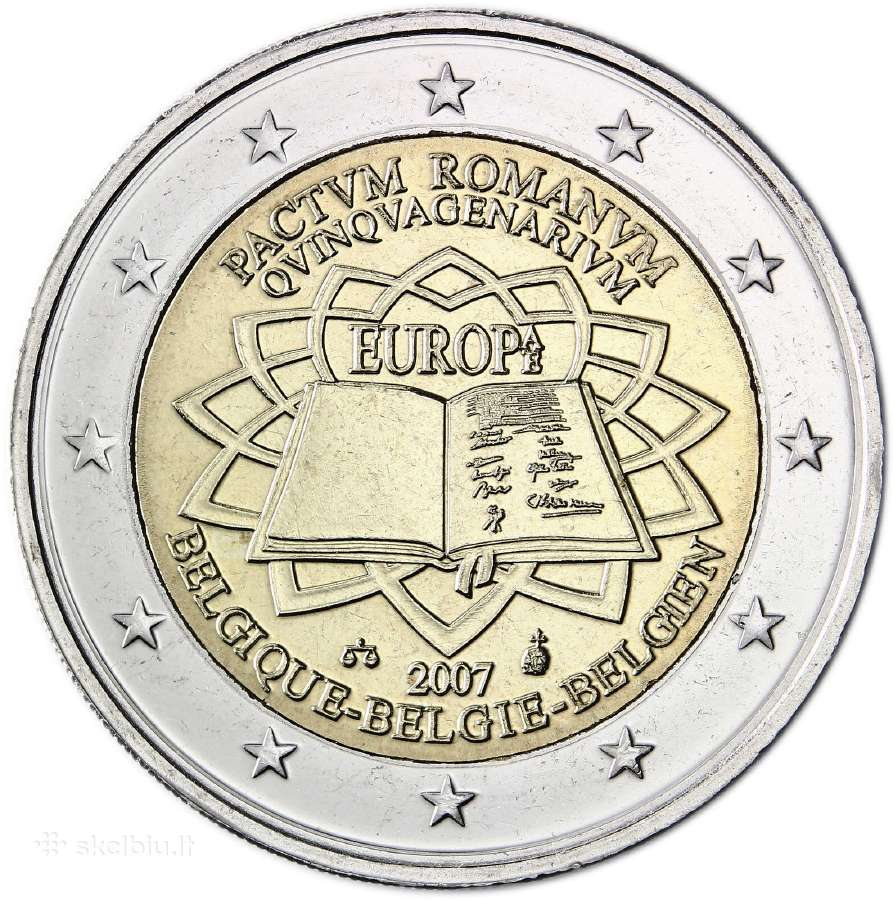 Belgijos proginės euro monetos - nuotraukos Nr. 36
