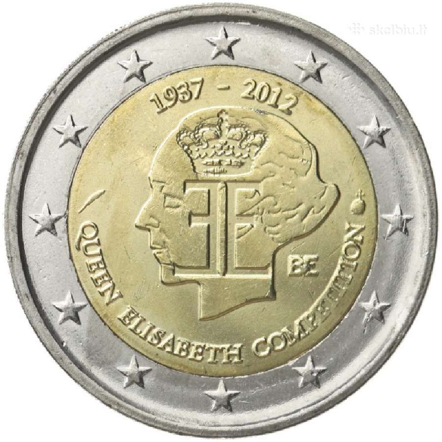 Belgijos proginės euro monetos - nuotraukos Nr. 30