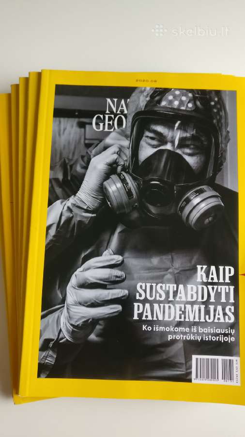 "National Geographic" Lietuva žurnalų kolekcija