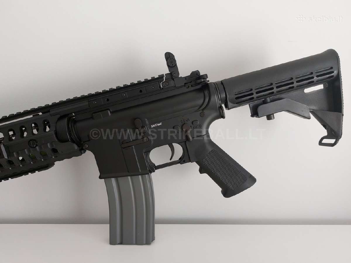 Airsoft M4 R. I. S. Full Metal - nuotraukos Nr. 4