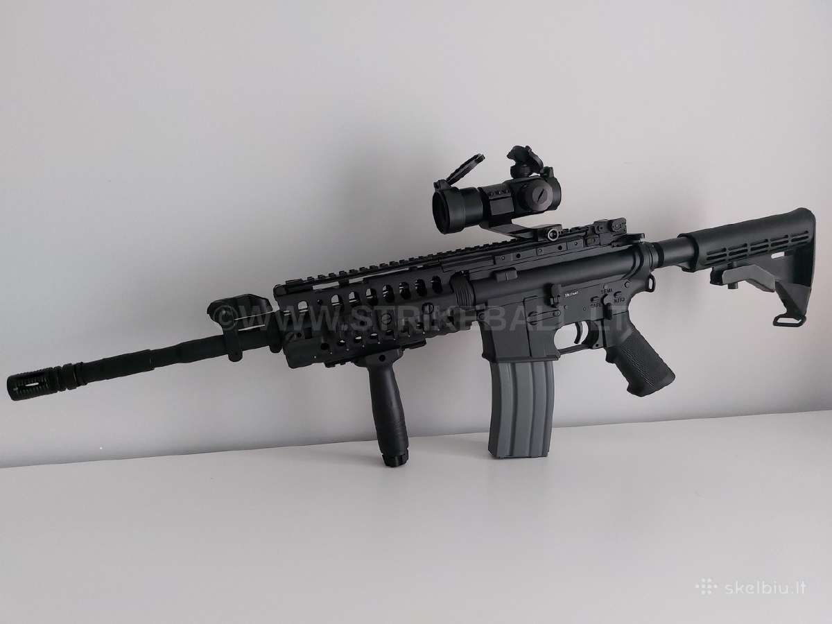 Airsoft M4 R. I. S. Full Metal - nuotraukos Nr. 6